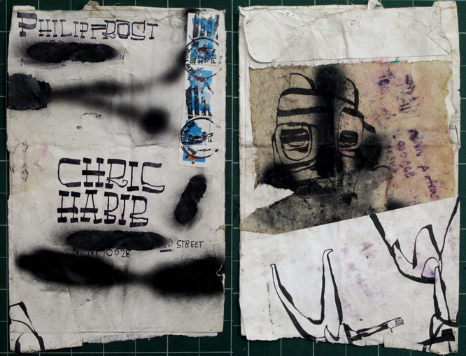 phil frost mail art